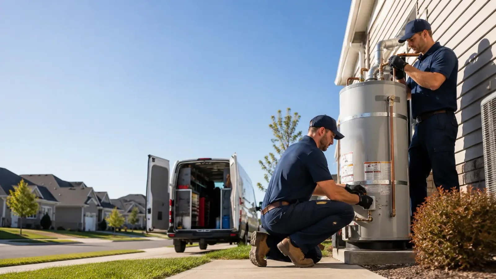Water Heater Installation in Brewster, MN